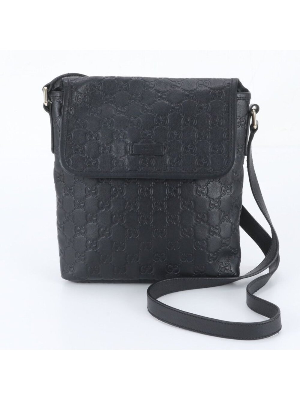 Gucci Guccissima Leather Shoulder Bag Crossbody Messenger Business